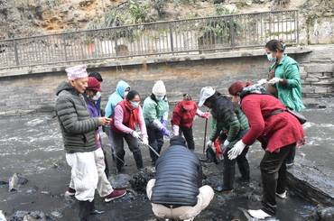 वाग्मती सफाइ महाअभियानको ६६५ औं सप्ताह सम्पन्न - img