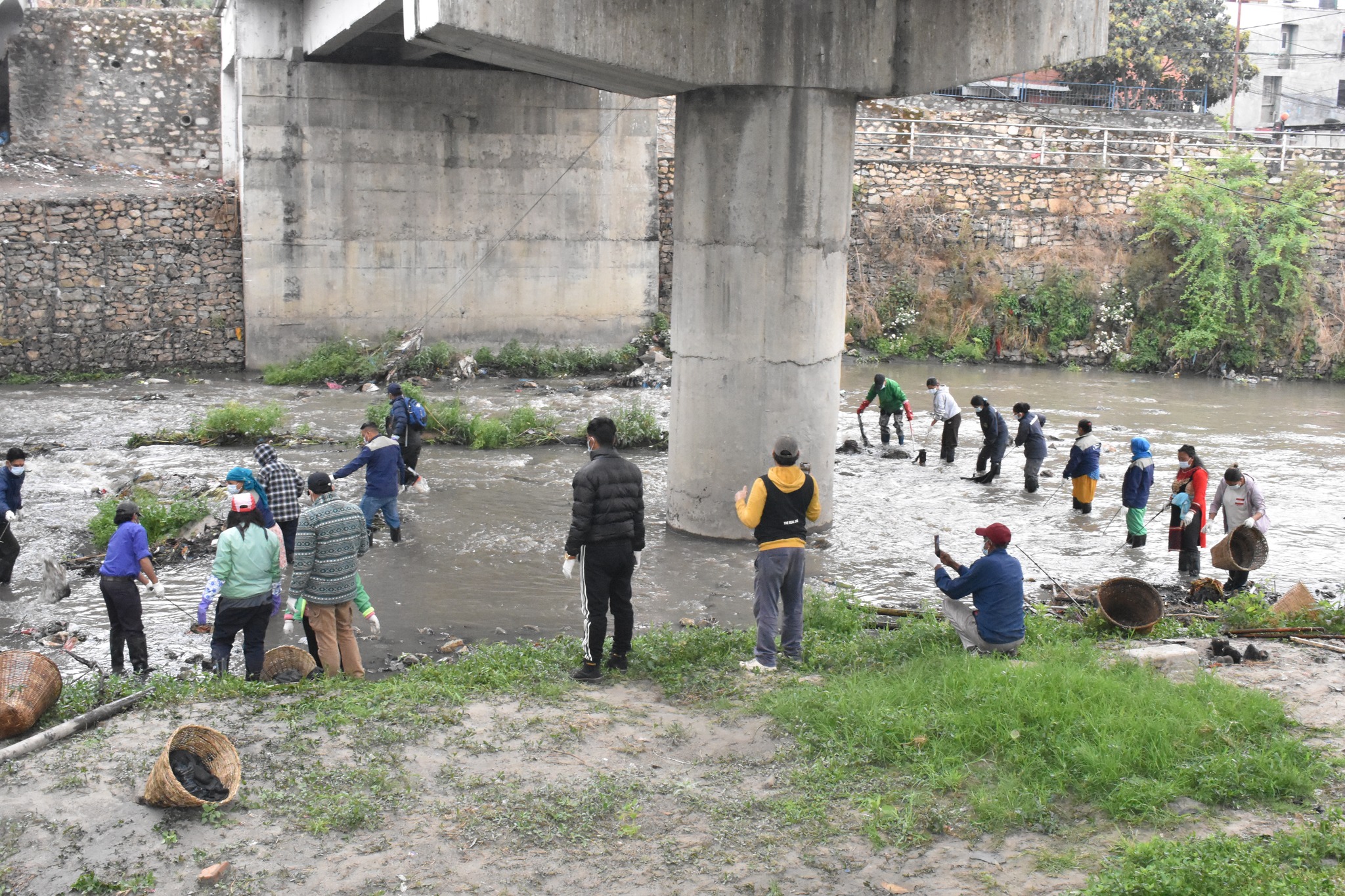 वाग्मती सफाइ महाअभियानको ६७१ औं सप्ताह सम्पन्न