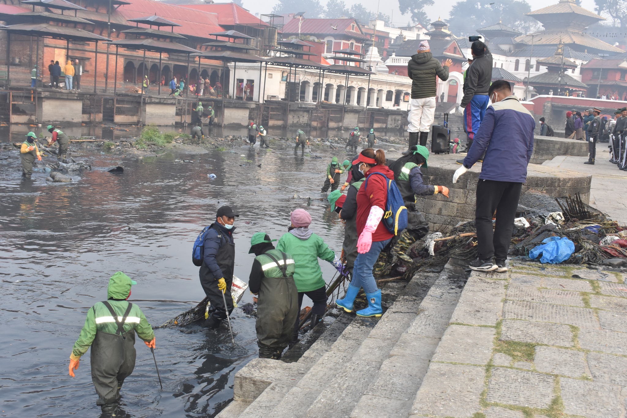 वाग्मती सफाइ महाअभियानको ६६६ औं सप्ताह सम्पन्न