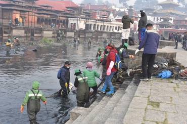 वाग्मती सफाइ महाअभियानको ६६६ औं सप्ताह सम्पन्न - img