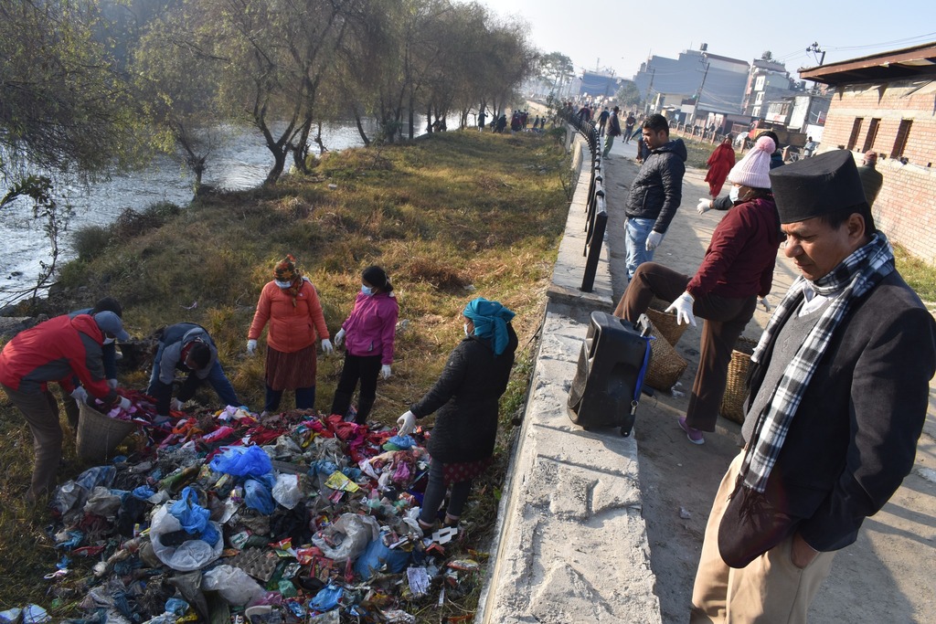 वाग्मती सफाइ महाअभियानको ६५६ औं सप्ताह सम्पन्न