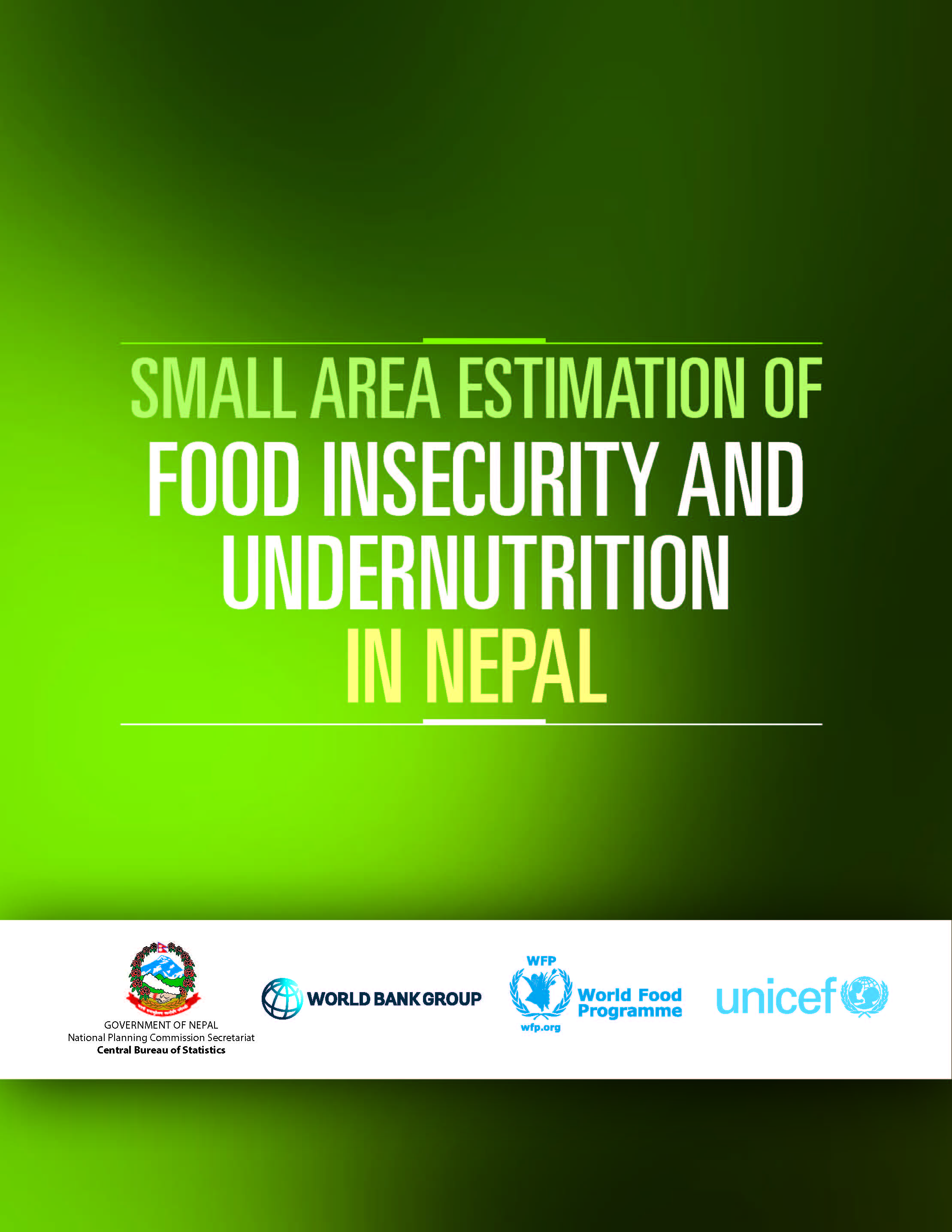 Small Area Estimation of Food Insecurity and Undernutrition in Nepal