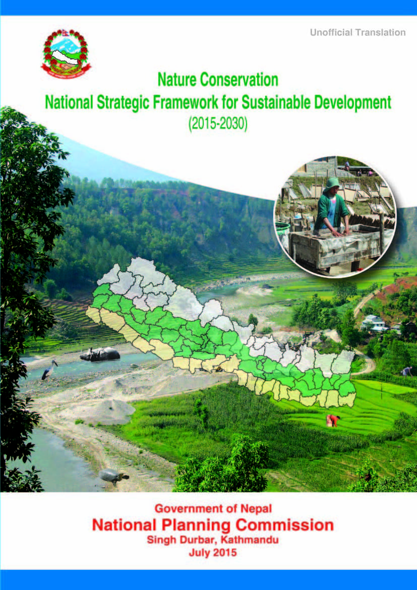 Nature Conservation National Strategic Framework for Sustainable Development