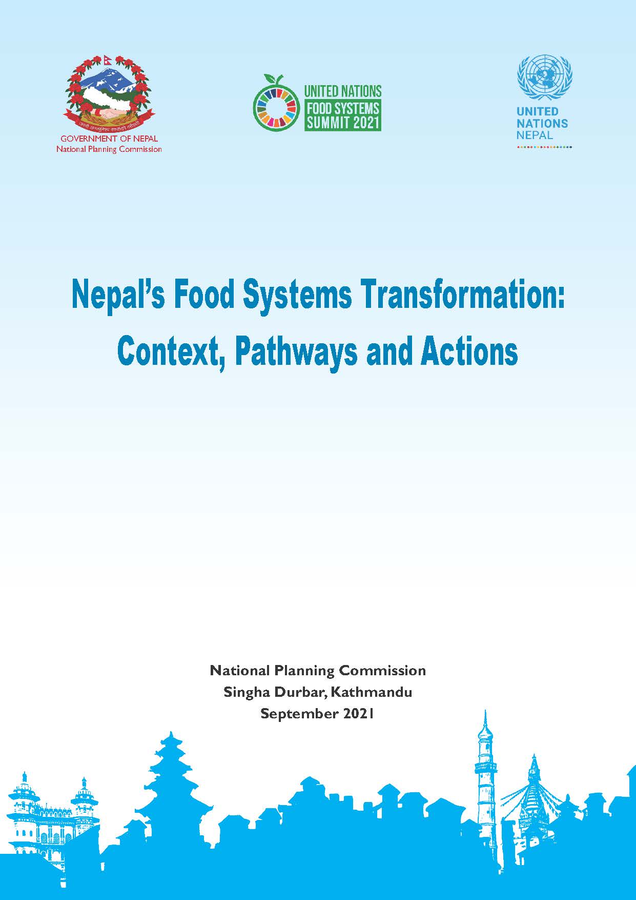 Nepal’s Food Systems Transformation: Context, Pathways and Actions