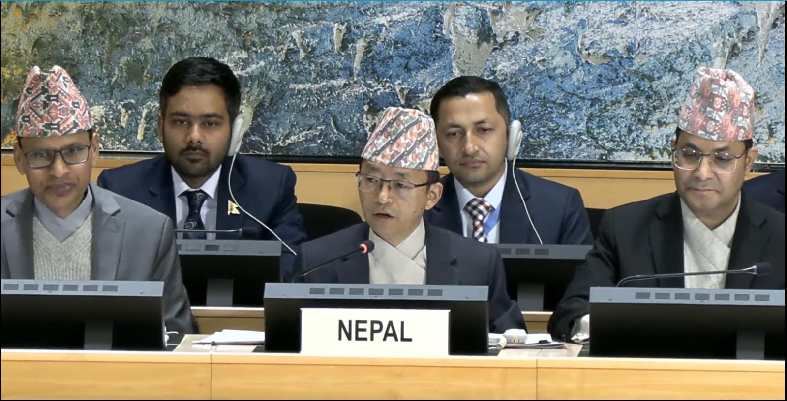 Nepal Presents its National Report in the 4th Cycle of Universal Periodic Review in Geneva