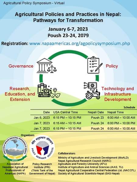 नेपालमा कृषि नीति र अभ्यासहरूसम्बन्धी अन्तर्राष्ट्रिय सङ्गोष्ठी सम्पन्न