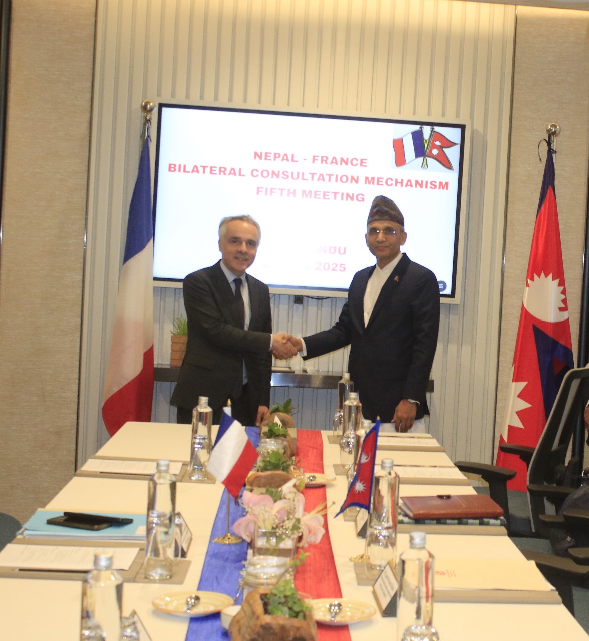 Press release on the fifth meeting of Nepal-France Bilateral Consultation Mechanism