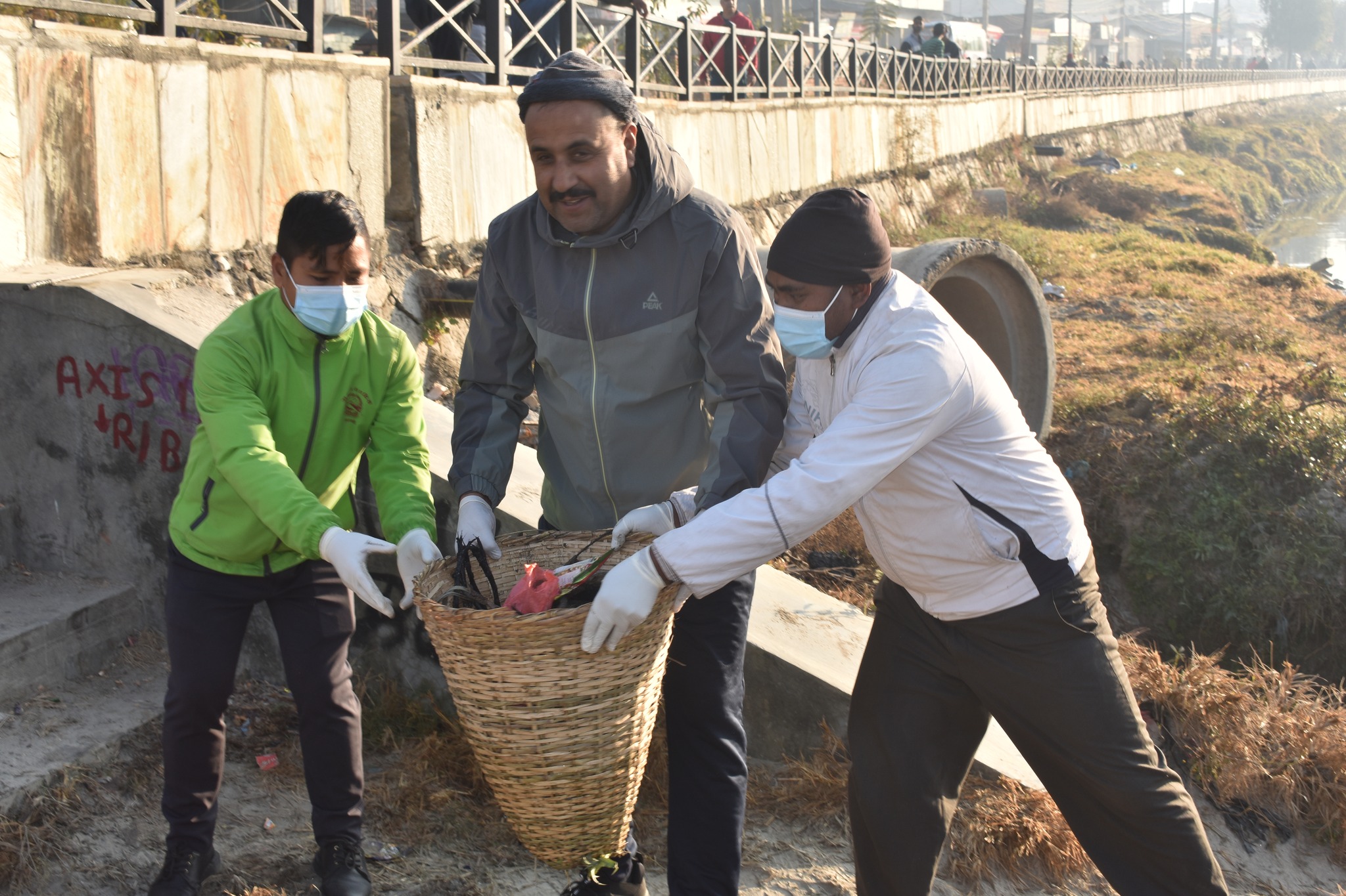 वाग्मती सफाइ महाअभियानको ६०६ औं सप्ताह सम्पन्न