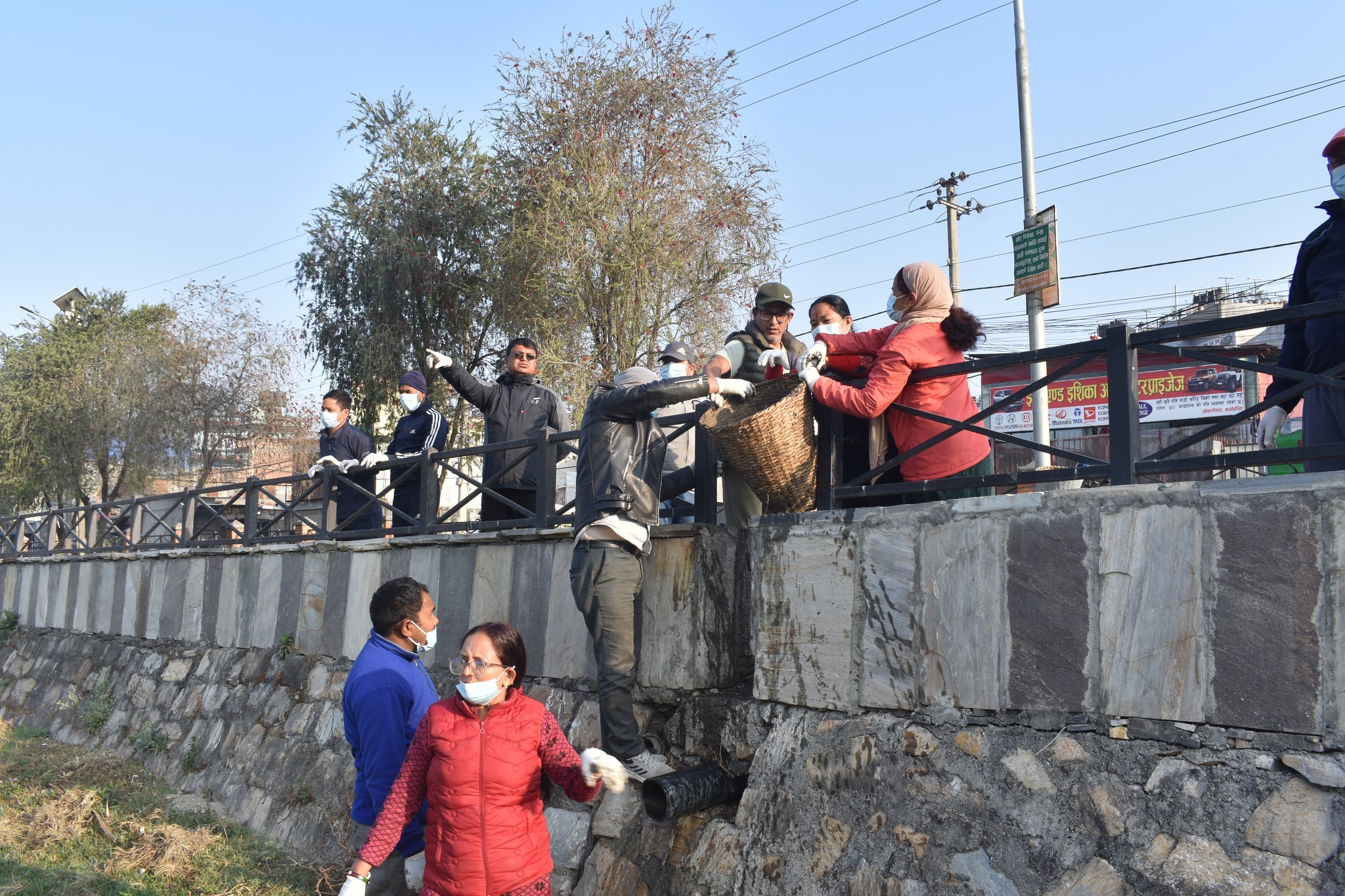 वाग्मती सफाइ महाअभियानको ६१८ औं सप्ताह सम्पन्न