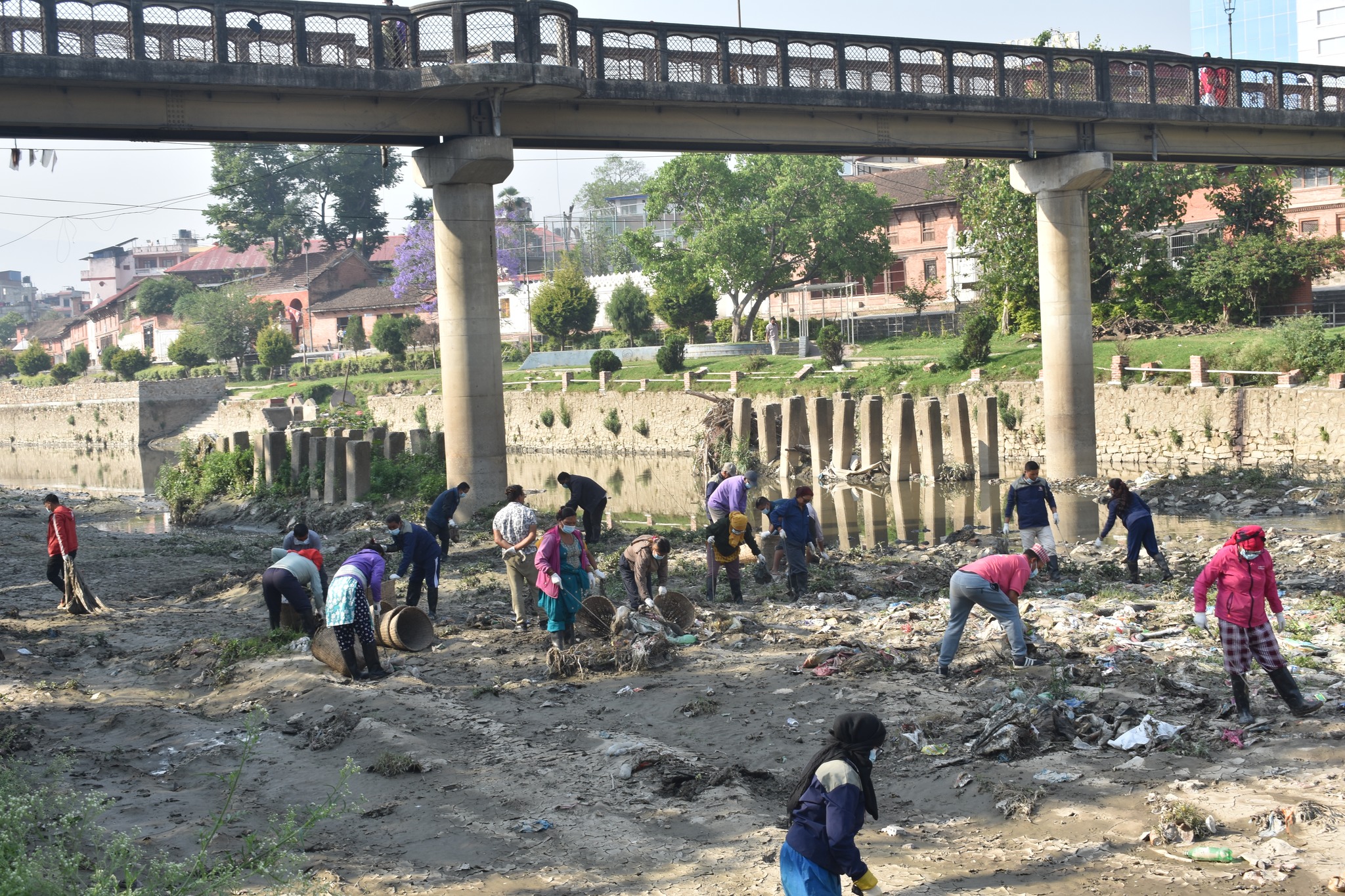 वाग्मती सफाइ महाअभियानको ६२६ औं सप्ताह सम्पन्न