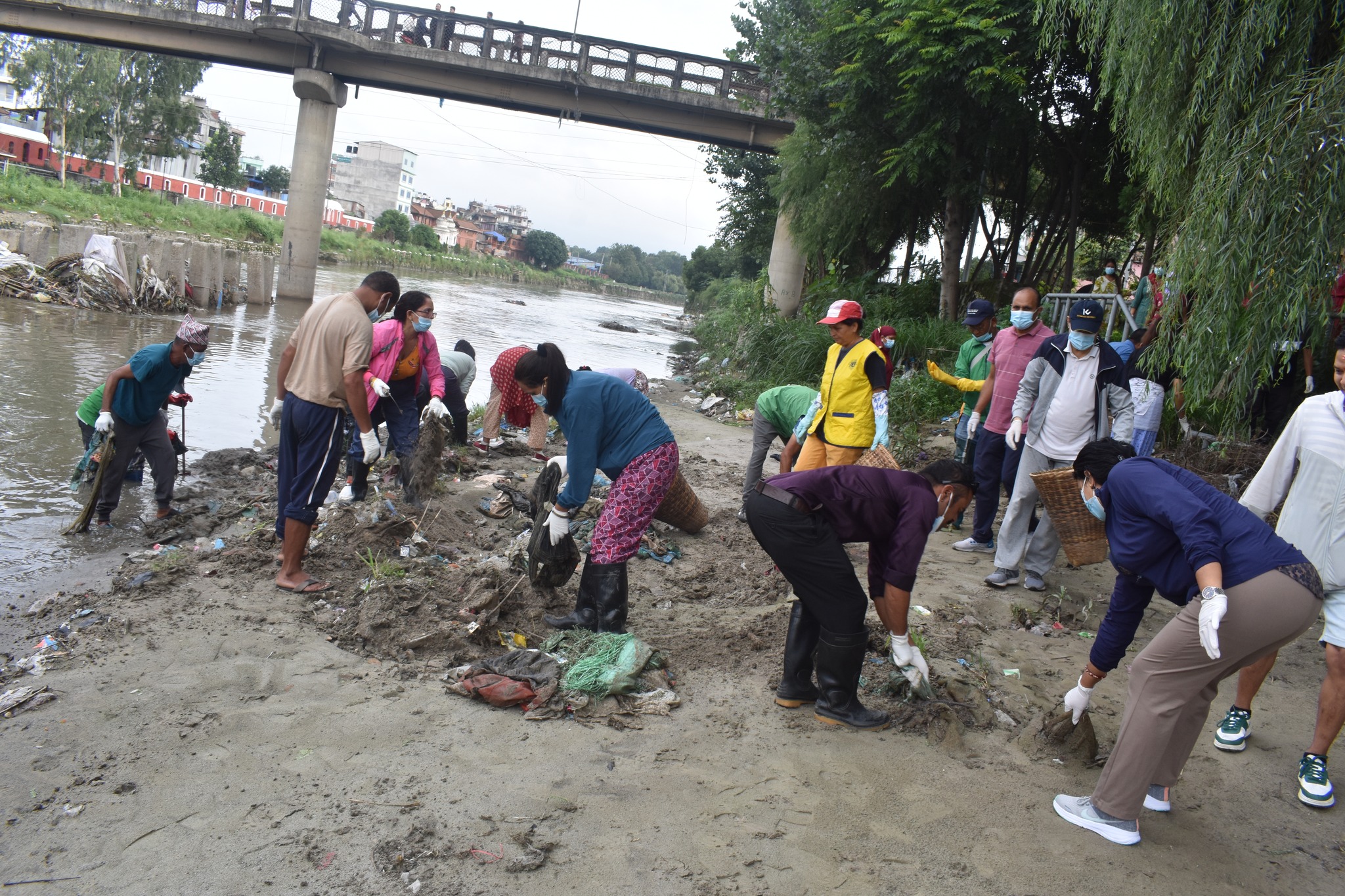 वाग्मती सफाइ महाअभियानको ६३९ औं सप्ताह सम्पन्न