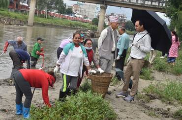 वाग्मती सफाइ महाअभियानको ६४२ औं सप्ताह सम्पन्न - img