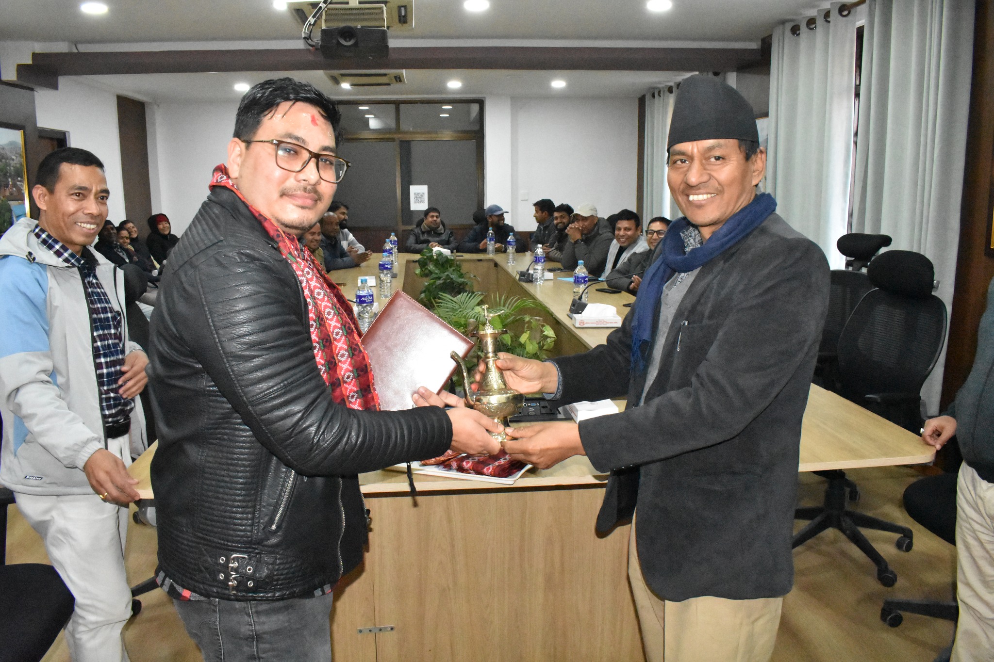 नापी अधिकृत श्री सुशीला कार्कीज्यूको स्वागत तथा  श्री सुमन श्रेष्ठज्यूको विदाई/फेरि भटौला कार्यक्रमका केही झलकहरु ।