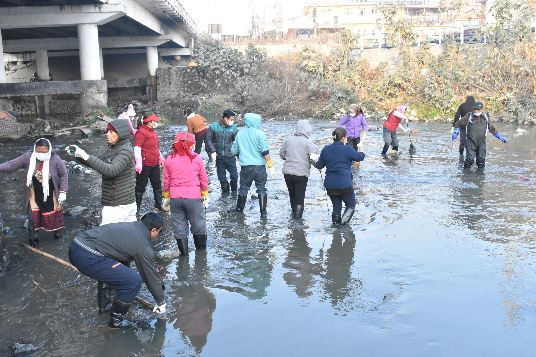 वाग्मती सफाइ महाअभियानको ६६२ औं सप्ताह सम्पन्न