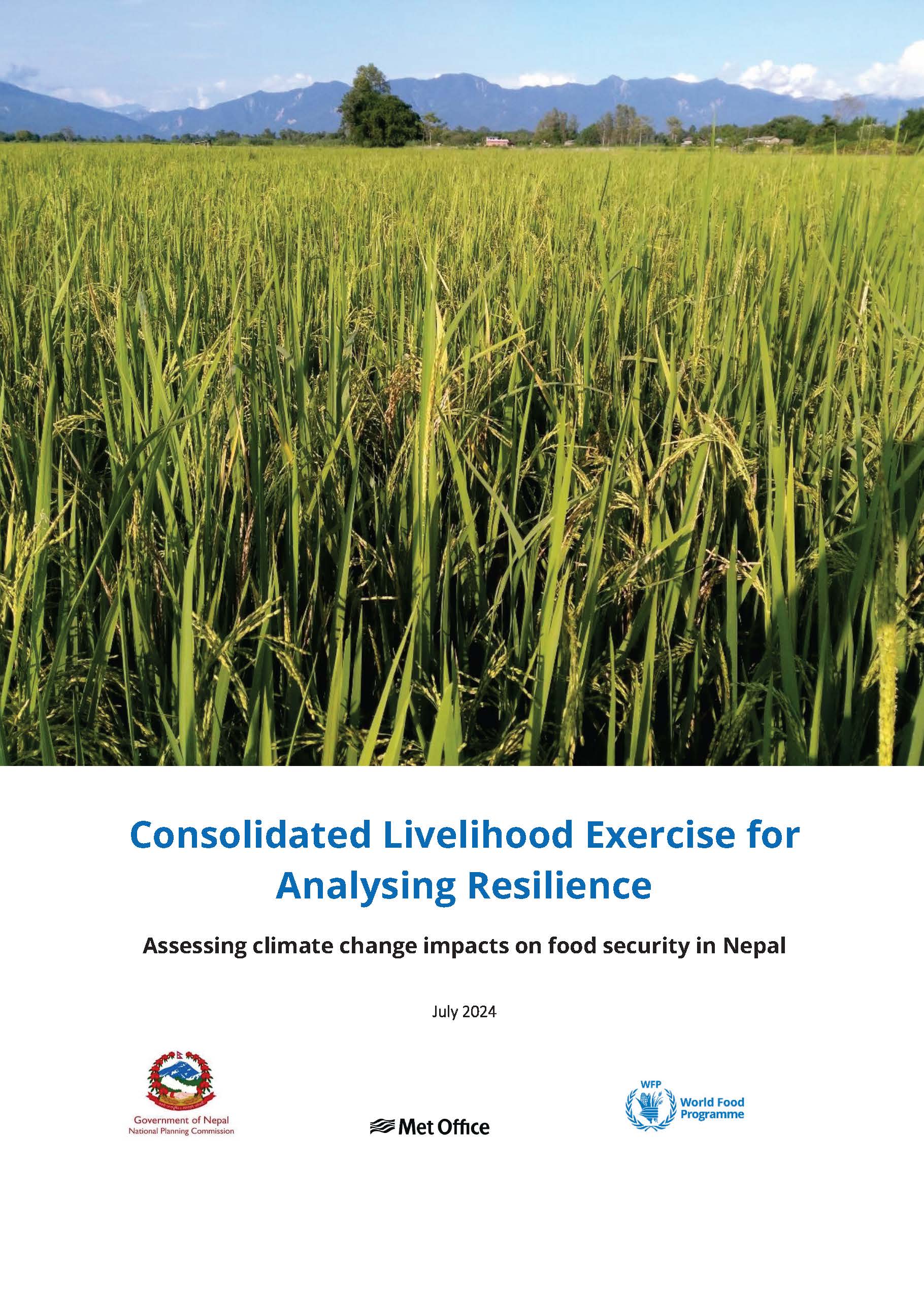 Consolidated livelihood Exercise for Analysing Resilience