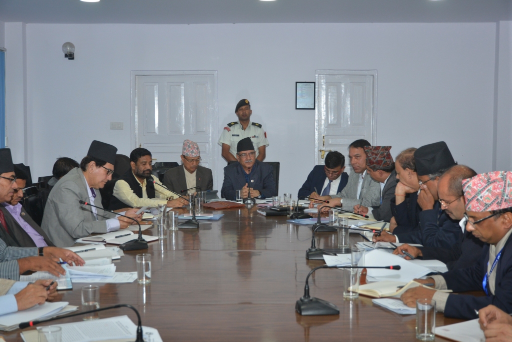 पूनर्निर्माण प्राधिकरण निर्देशक समितिको बैठक सम्पन्न