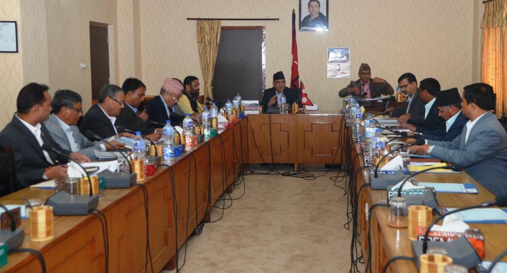 मन्त्रीपरिषदको नियमित बैठक सम्पन्न