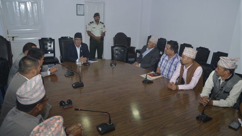 रोल्पाको विकास सरकारको प्राथमिकतामा छ, ‘प्रधानमन्त्री’