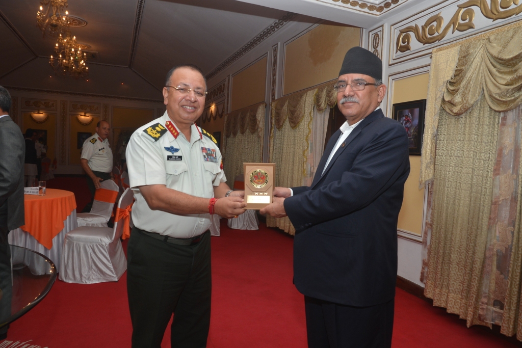 विश्व शान्तिकै लागि नेपाली सेनाको योगदान छ, ‘प्रधानमन्त्री’