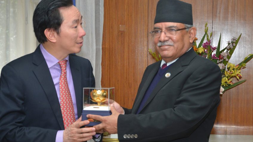 प्रधानमन्त्रीसँग भियतनामी सहायक विदेश मन्त्रीको भेट