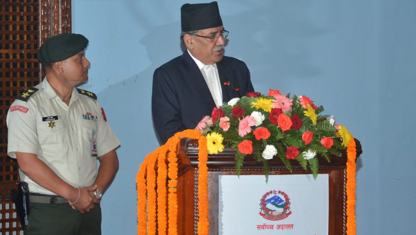 मानव मुक्तिका लागि महिला मुक्ति पहिलो शर्त, प्रधानमन्त्री