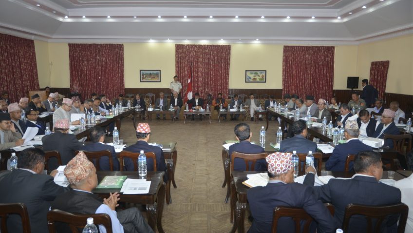 पूनर्निर्माण प्राधिकरण परामर्श समितिको बैठक सम्पन्न