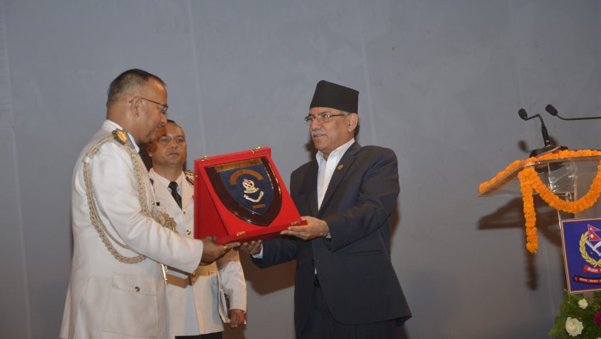 प्रहरी राज्यको आन्तरिक सुरक्षाको मेरुदण्ड, ‘प्रधानमन्त्री’