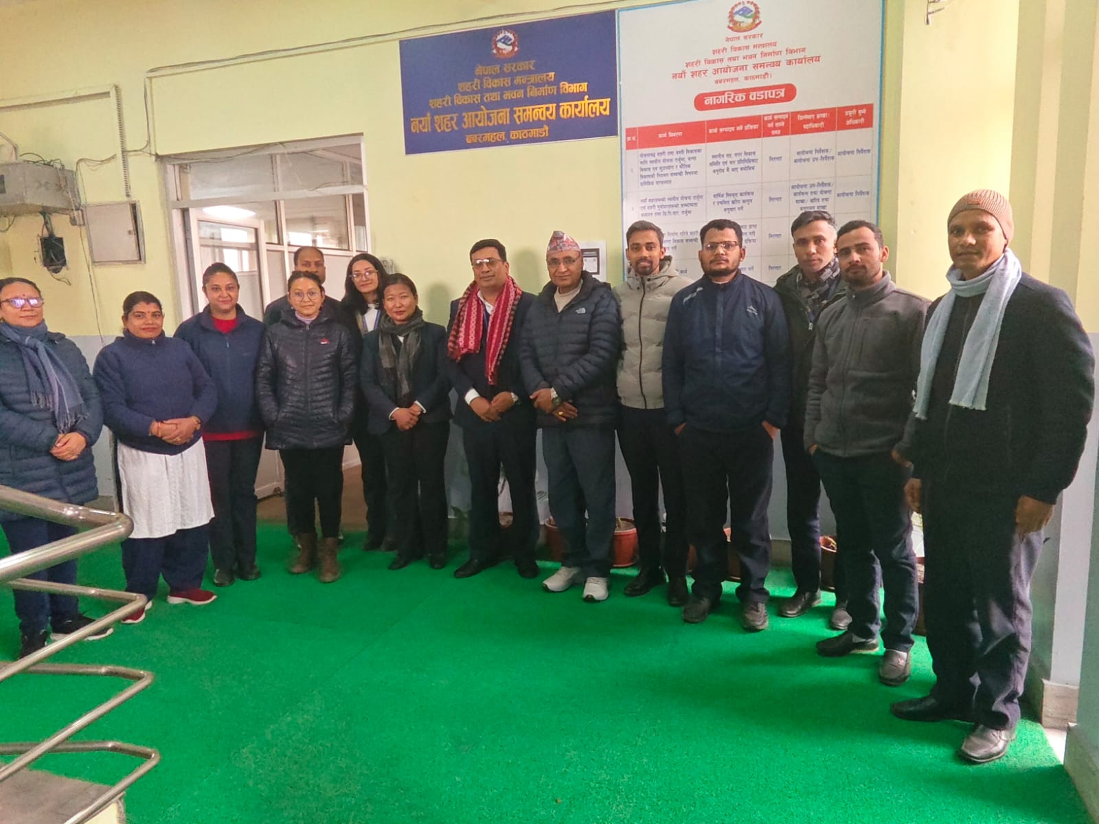 यस कार्यालयमा पदस्थापना भई आउनु भएका आयोजना निर्देशक श्री सुमन सालिके सरलाई स्वागत कार्यक्रम २०८२।१०।२६