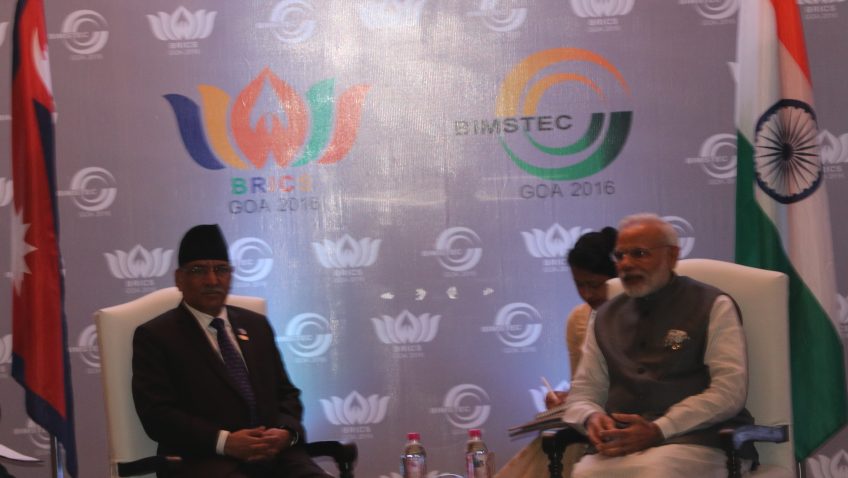 नेपाली र भारतीय प्रतिनिधि मण्डलबीचको भेटबार्ता सम्पन्न