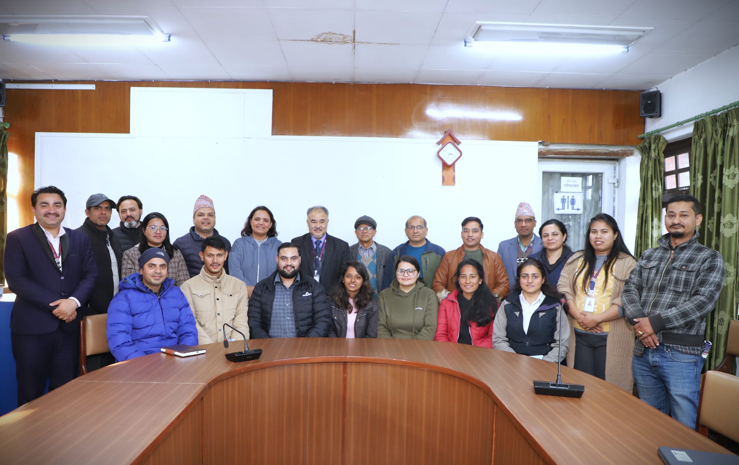 नयाँ इन्टर्नहरूका लागि अभिमुखीकरण कार्यक्रम सम्पन्न