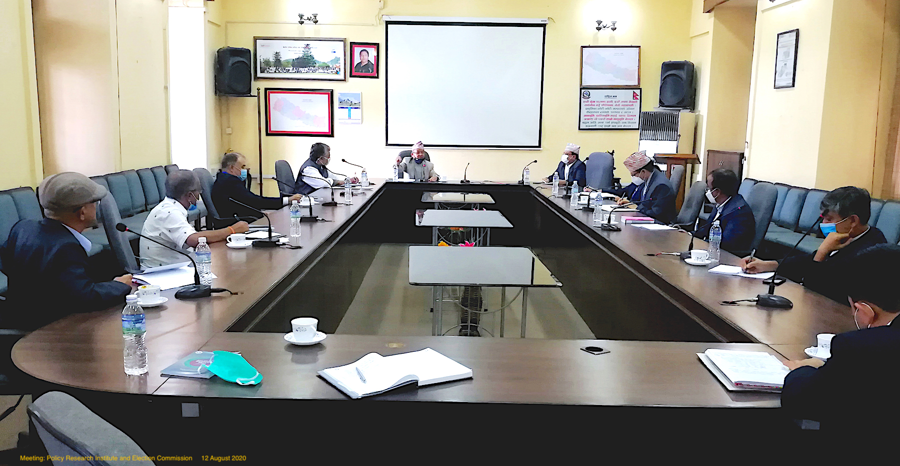 निर्वाचन आयोग र नीति अनुसन्धान प्रतिष्ठानबीच बैठक सम्पन्न