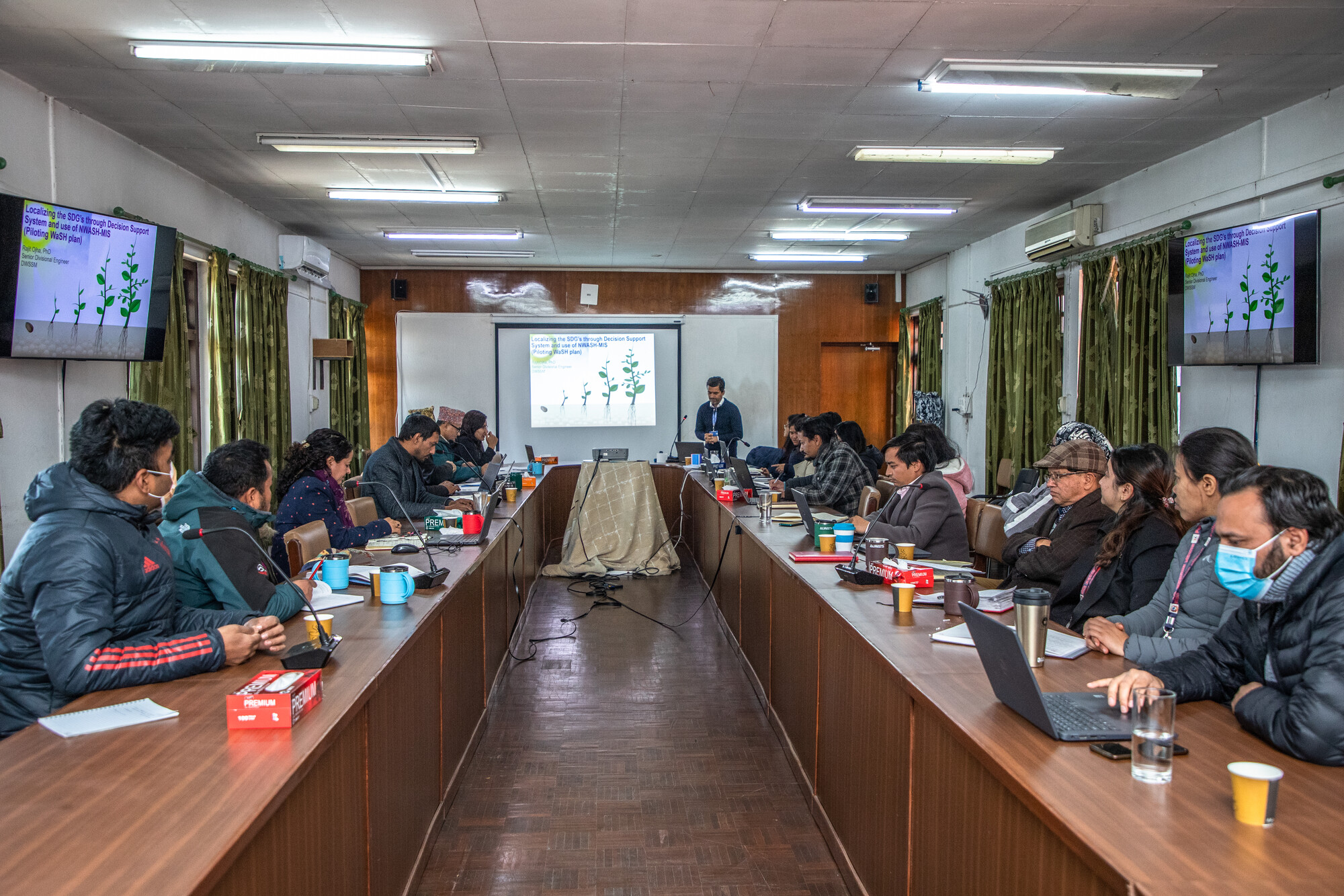 राष्ट्रिय खानेपानी, सरसफाइ तथा स्वच्छता व्यवस्थापन सूचना प्रणाली (NWASH-MIS) को माध्यमबाट दिगो विकास लक्ष ६ को स्थानीयकरण सम्बन्धी नीति प्रवचनको आयोजना