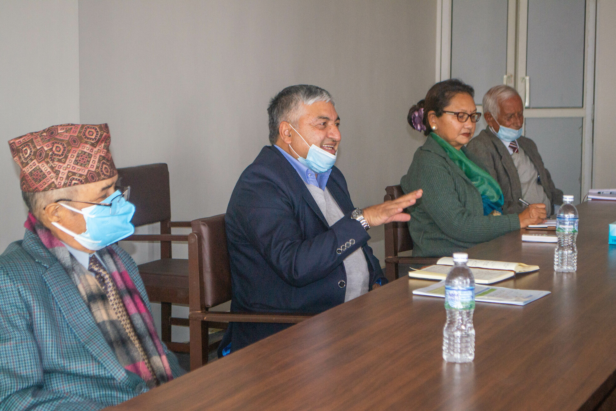 प्रतिष्ठानका सल्लाहकारहरूसँगको अन्तक्र्रिया