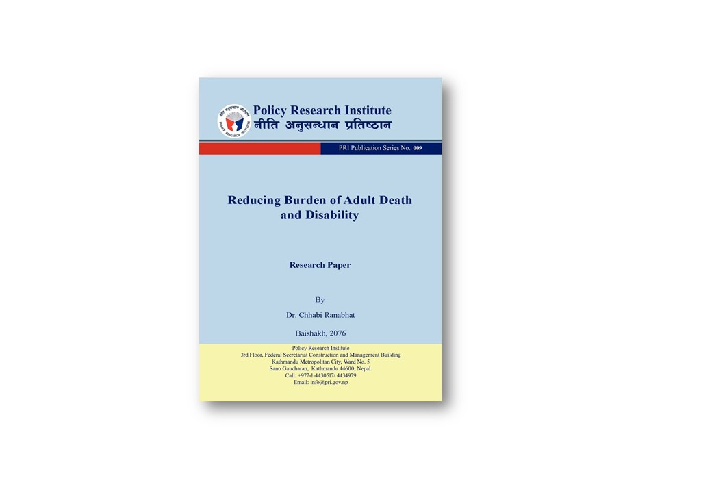 Research Paper: PPSN 009- Reducing Burden of Adult Death and Disability