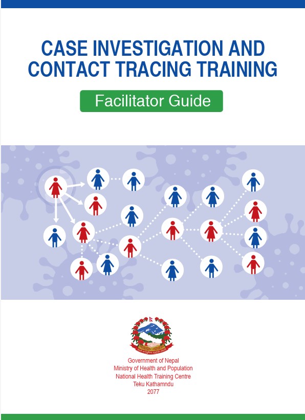 Case InvestIgatIon and ContaCt traCIng traInIng Facilitator Guide