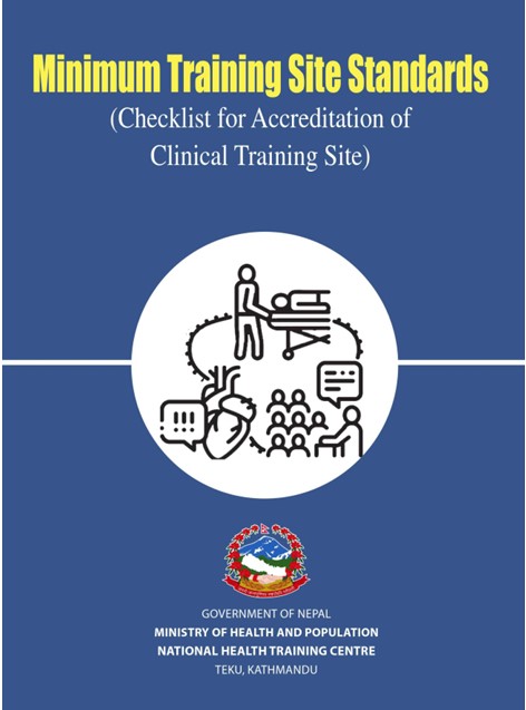Minimum Training Site Standards (Check List for Accreditation of Clinical Trainng Site)