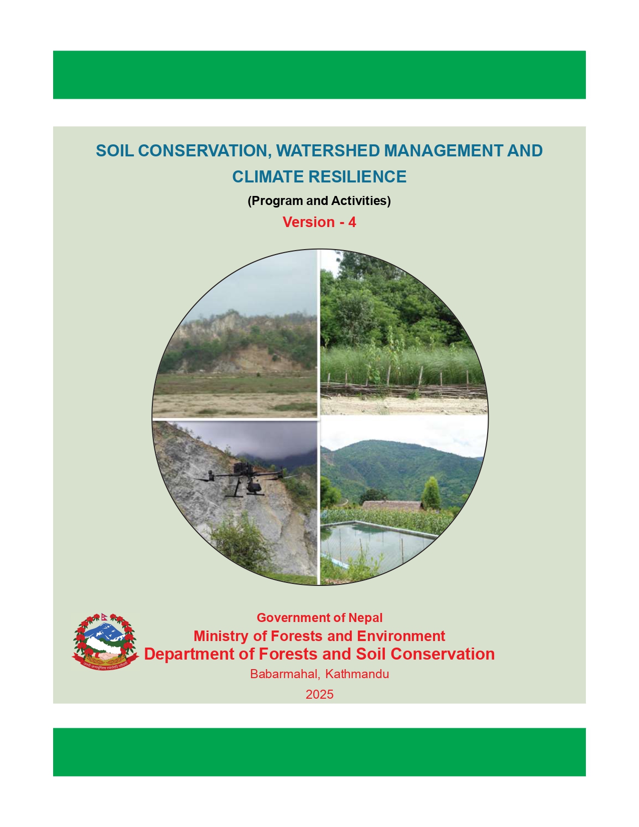 Soil Conservation, Watershed Managements and Climate Resilience (Program and activities) version-4