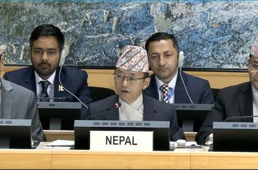 Press Release - Nepal Presents its National Report in the 4th Cycle of Universal Periodic Review in  Geneva - img