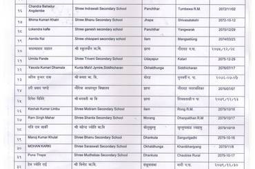 आधारभुत तह (कक्षा ६-८) मा अंग्रेजी विषय अध्यापनरत शिक्षकहरुका लागि सेवाकालीन अनलाइन टिपिडी प्रमाणिकरण तालिम सम्वन्धमा । - img