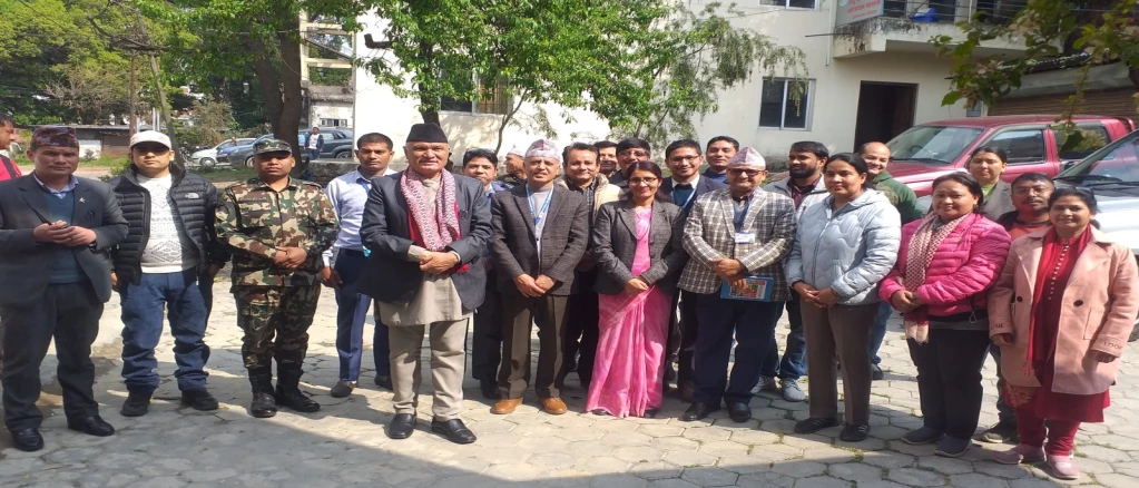 मा. मन्त्री श्री भानुभक्त जोशीज्यू मिति २०८०।१२।०९ मा यस विभागको निरीक्षण तथा अनुगमनको क्रममा