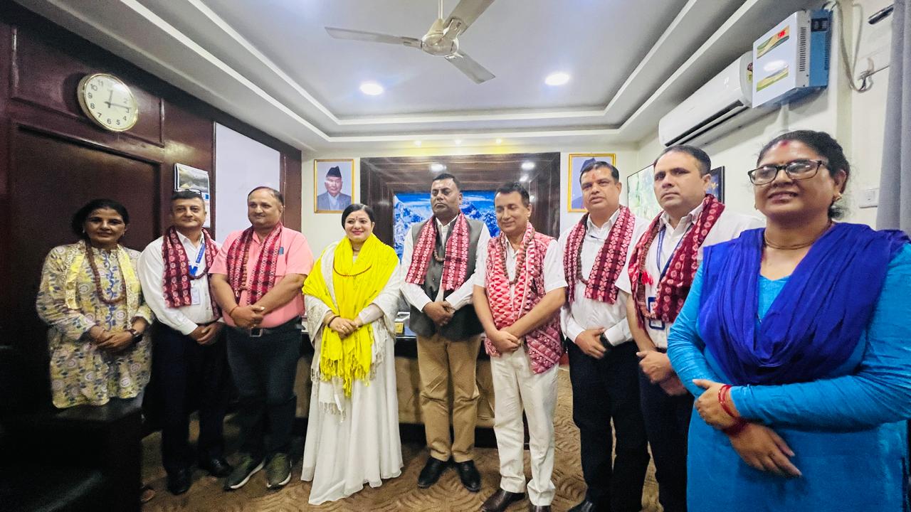 कोशी प्रदेश पर्यटन वर्ष, २०८२ को सन्दर्भमा धार्मिक पर्यटन प्रवर्धन सम्बन्धि छलफलमा भागवत मञ्जरी राधिका दासी ज्यू