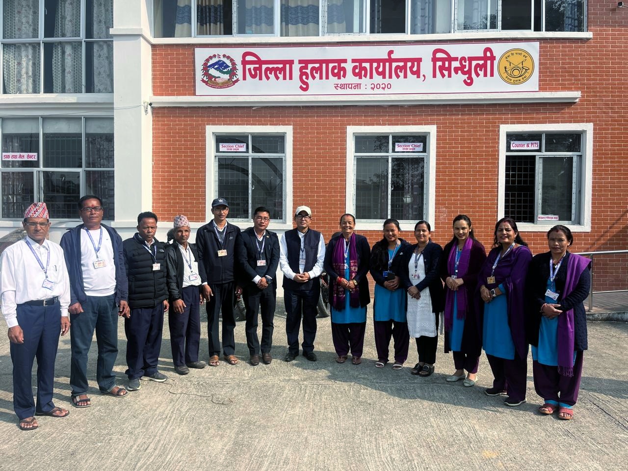 कार्यालय प्रमुख तथा कार्यरत कर्मचारीहरू