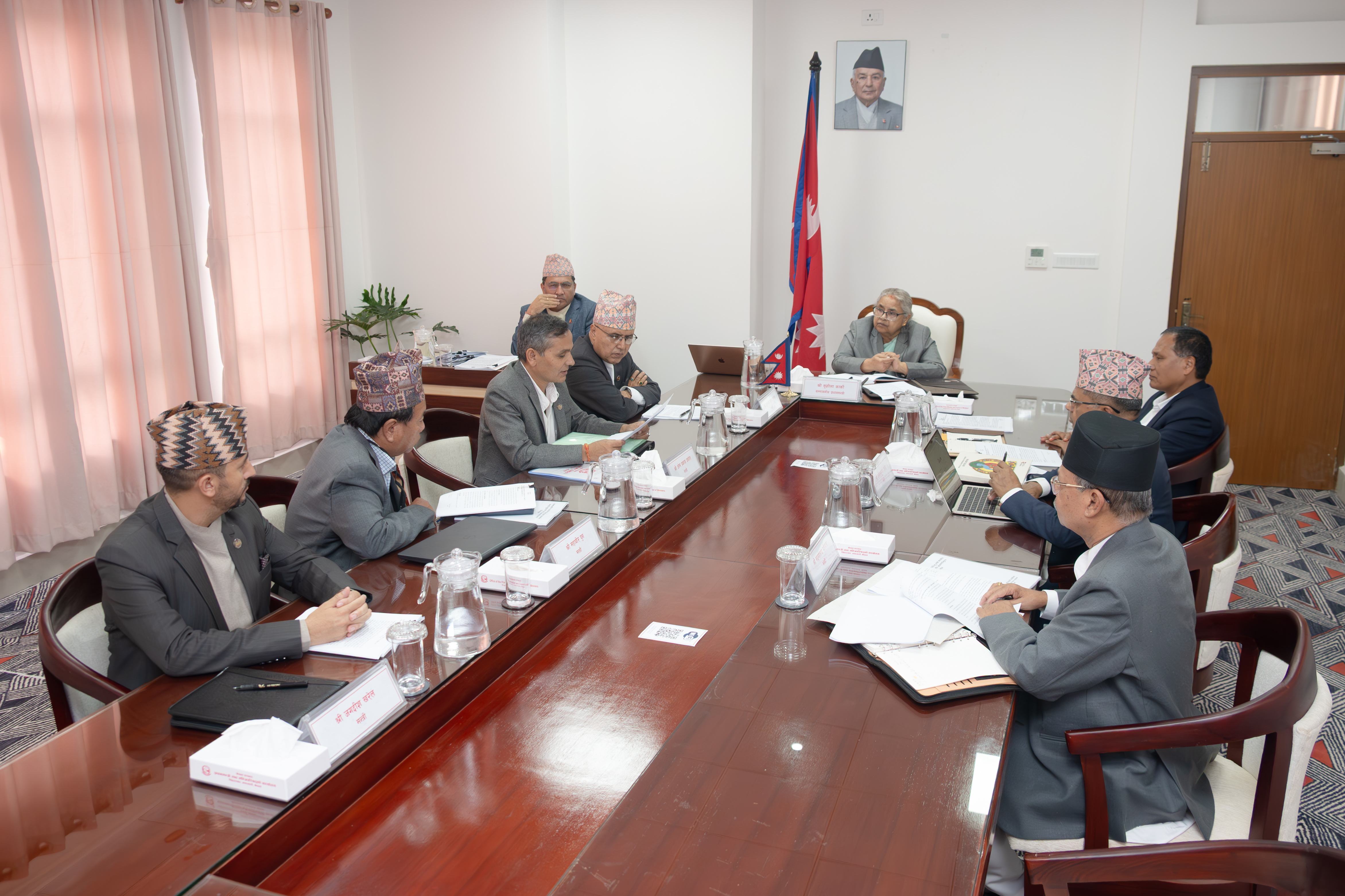 नेपाल सरकारको मन्त्रिपरिषद् बैठक, सिंहदरवार, २०८२-०६-०९