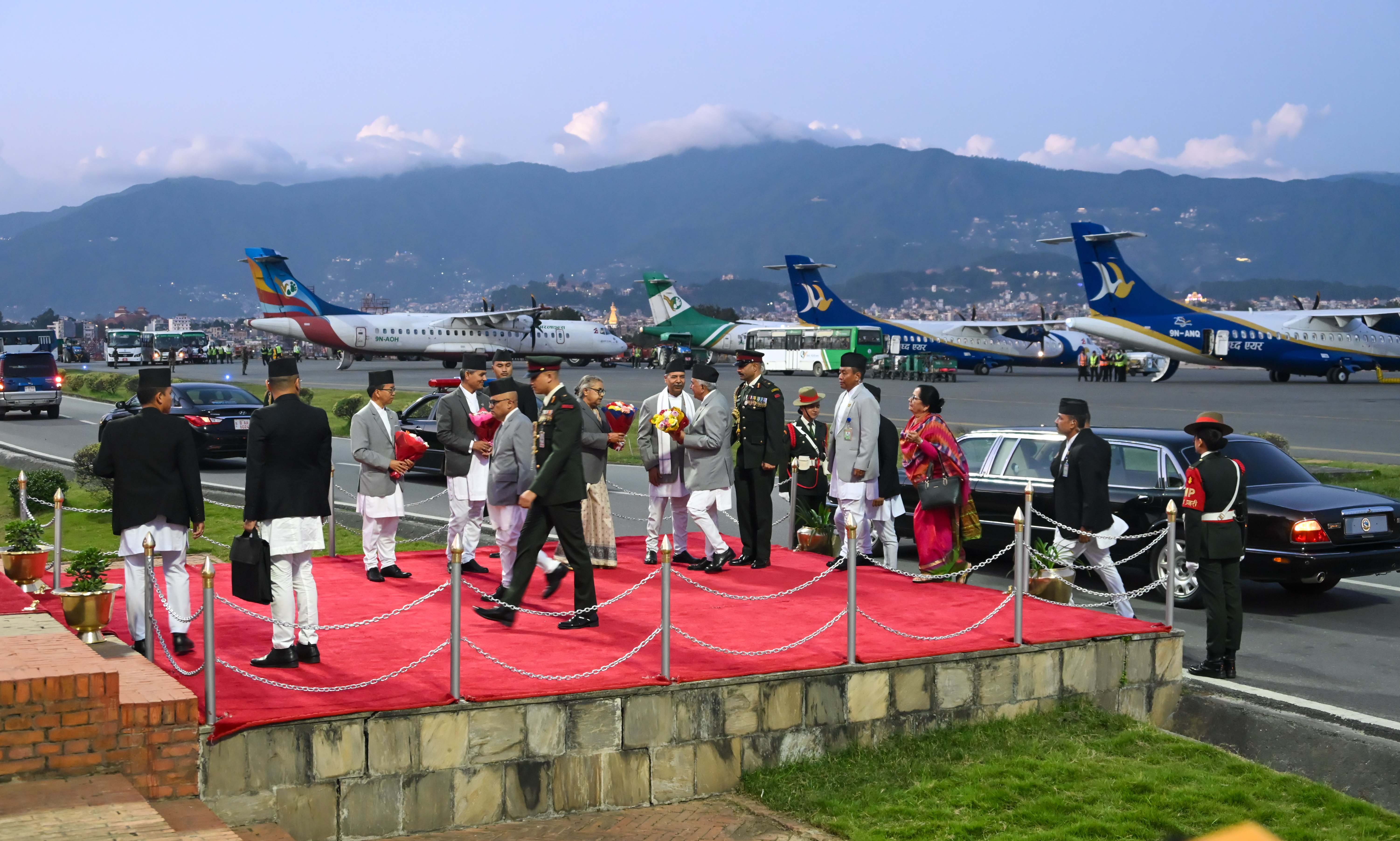 सम्माननीय राष्ट्रपतिज्यू स्वदेश फर्किनुहुँदै। २०८२-०७-२०