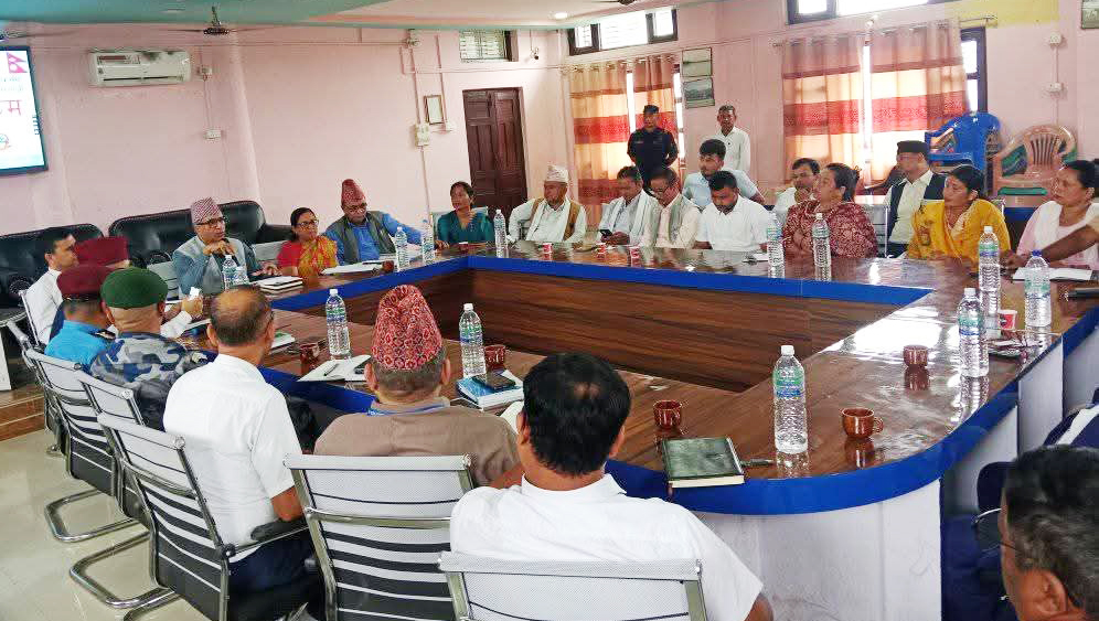 बर्दिया जिल्ला स्थित सरोकारवाला तथा राजनीतिक दलका प्रतिनिधिहरूसँग छलफल कार्यक्रम -२०८२/०५/१५